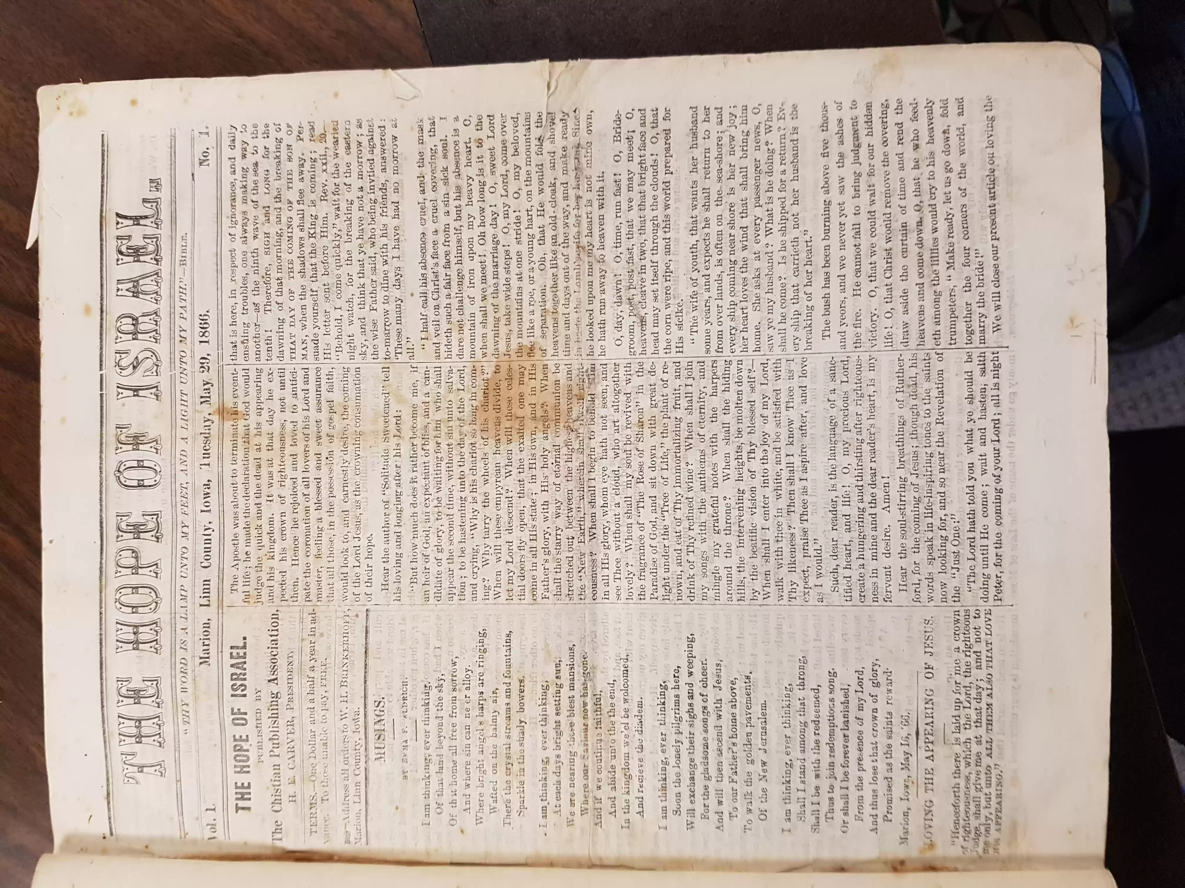 1866 vol 1, no 1, p1